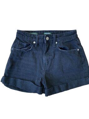 Wild Fable Highest Rise Mom Denim Black Shorts 00/24 Festival 90s Retro Grunge
